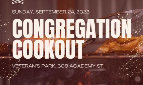 Congregation Cookout
