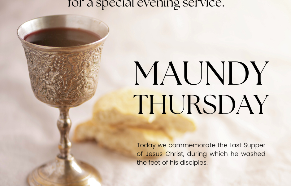 Evening Maundy Thursday Service