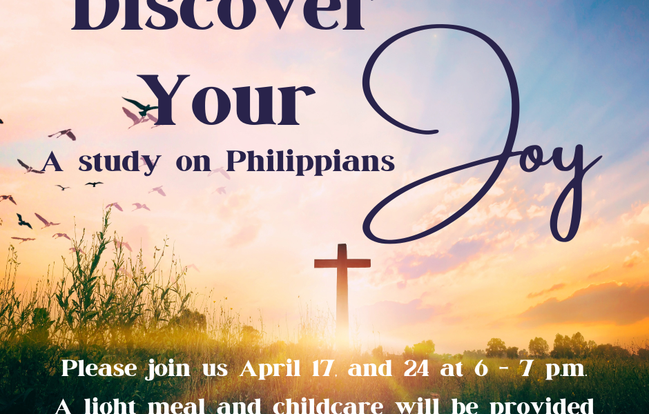 Discover Your Joy: A Study of Philippians – Week Two