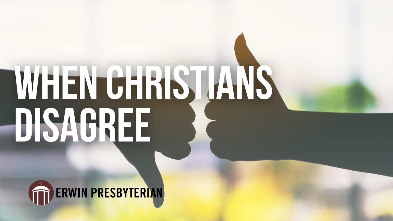 When Christians Disagree ~ Rev. Dr. Ramy N. Marcos